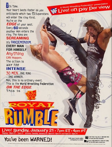 09  January 21,  (WWF Royal Rumble )