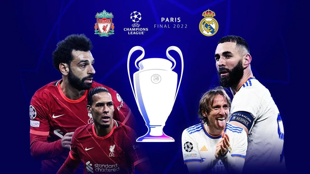 مباراة ريال مدريد وليفربول | دوري الابطال 2022 ( تعليق اجنبي )