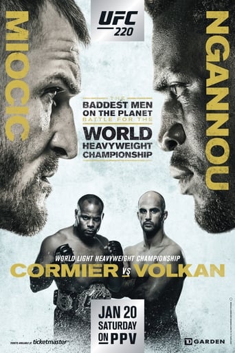 UFC 220: Miocic Vs  Ngannou