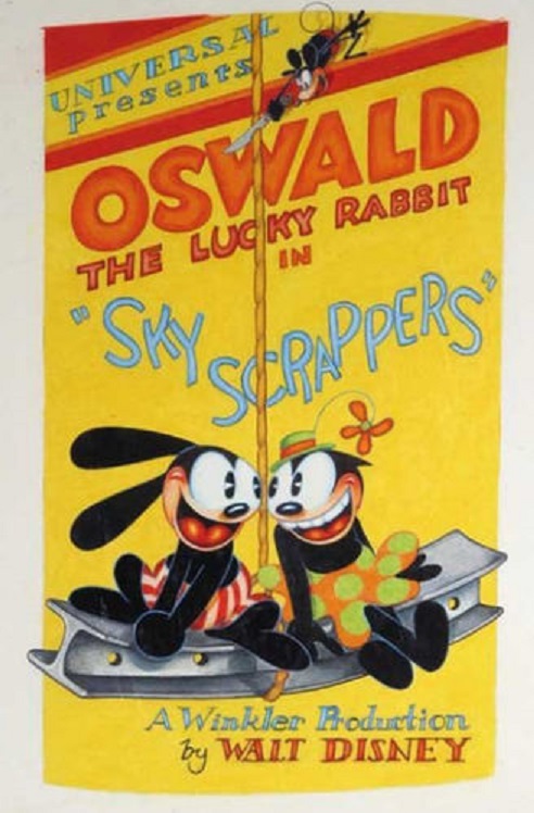 Oswald - Sky Scrappers (1928)