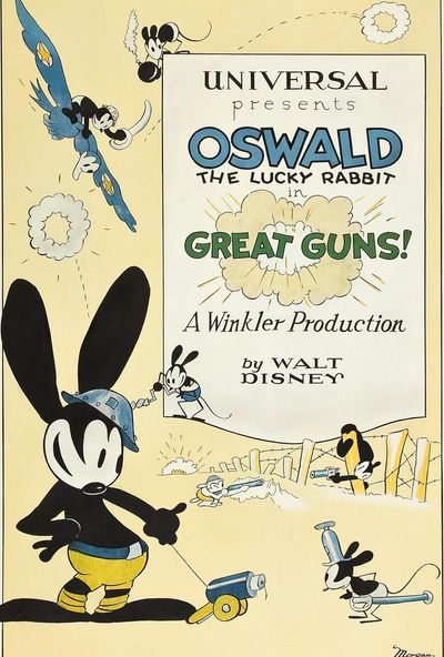 Oswald - Great Guns! (1927)