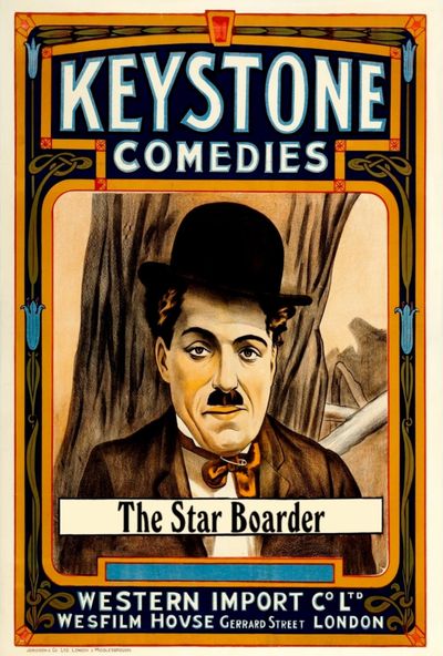 Charlie Chaplin - The Star Boarder ( 1914 )