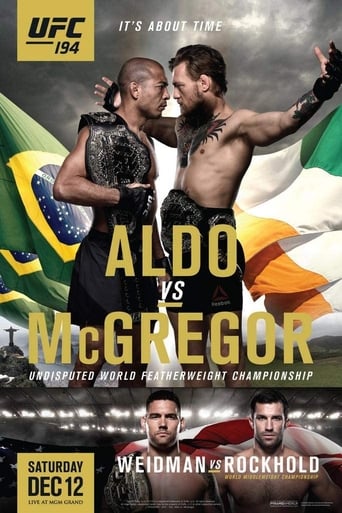 UFC 194: Aldo Vs  McGregor