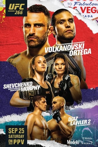 UFC 266: Volkanovski Vs  Ortega