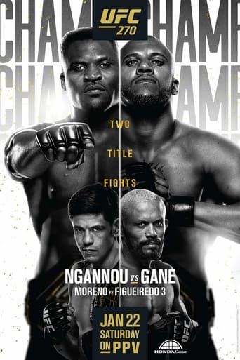 UFC 270: Ngannou Vs  Gane