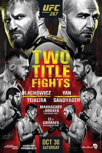 UFC 267: Blachowicz Vs  Teixeira