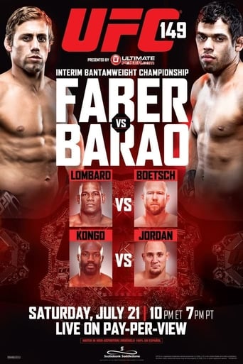 UFC 149: Faber Vs  Barao