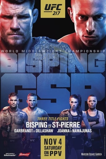 UFC 217: Bisping Vs  St-Pierre