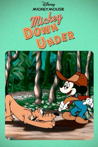 Mickey Mouse, Pluto - Mickey Down Under (1948)