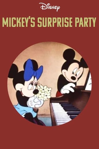 Mickey Mouse, Minnie Mouse, Pluto - Mickey's Surprise Party (1939)