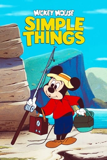 Mickey Mouse, Pluto - The Simple Things (1953)