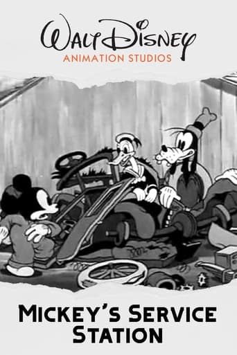 Mickey Mouse, Donald Duck, Goofy - Mickey's Service Station (1935)