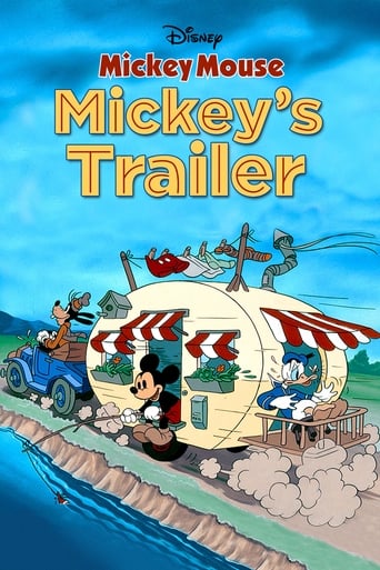 Mickey Mouse, Donald Duck, Goofy - Mickey's Trailer (1938)