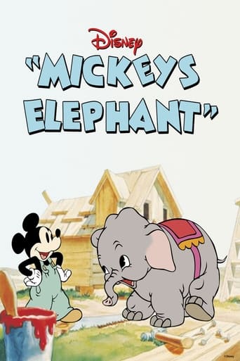 Mickey Mouse, Pluto - Mickey's Elephant (1936)