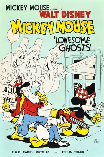 Mickey Mouse, Donald Duck, Goofy - Lonesome Ghosts (1937)