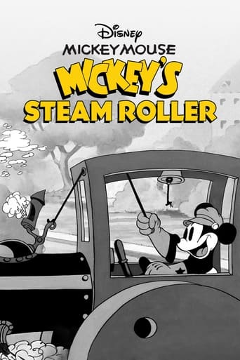 Mickey Mouse, Minnie Mouse - Mickey's Steamroller (1934)