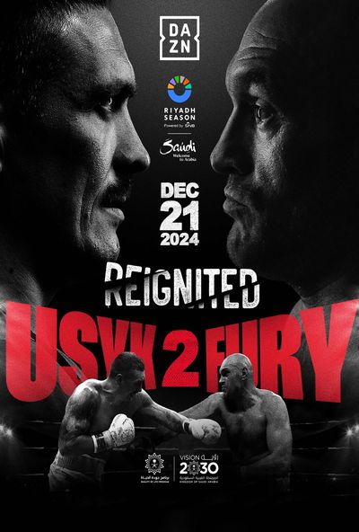 Usyk VS Fury 2 - نزال أوسيك و تايسون فيوري في موسم الرياض