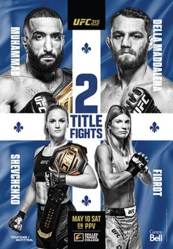 UFC 315: Muhammad vs Della Maddalena