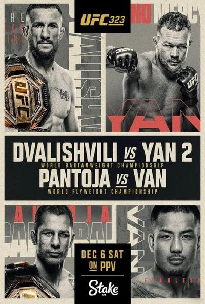 UFC 323: Dvalishvili vs. Yan 2 (2025)