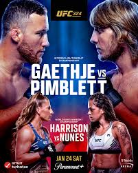 UFC 324: Gaethje vs. Pimblett