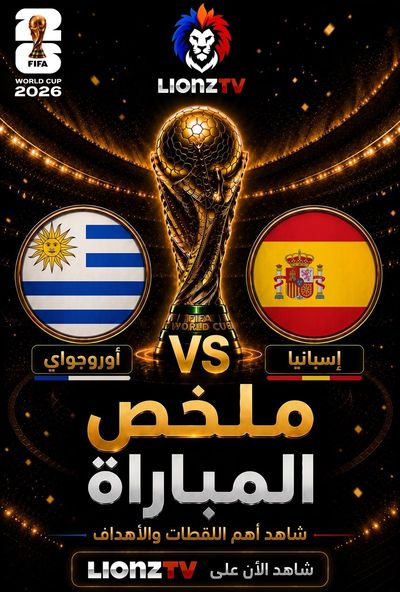 ملخص مباراة اوروغواي واسبانيا - كاس العالم 2026